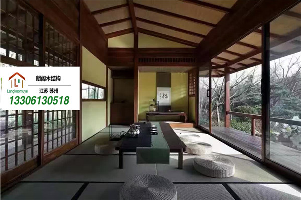 苏州日式茶室木屋